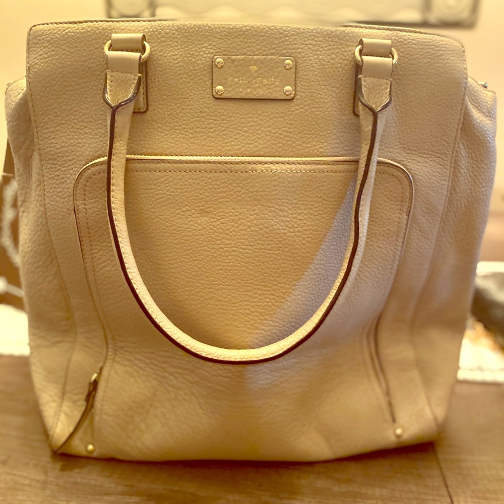 Kate Spade Tote - soft cream
